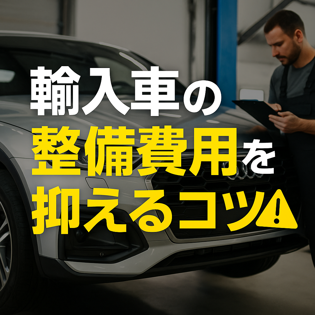 輸入車の整備費用を抑えるコツ｜信頼できる専門店の選び方と体験談