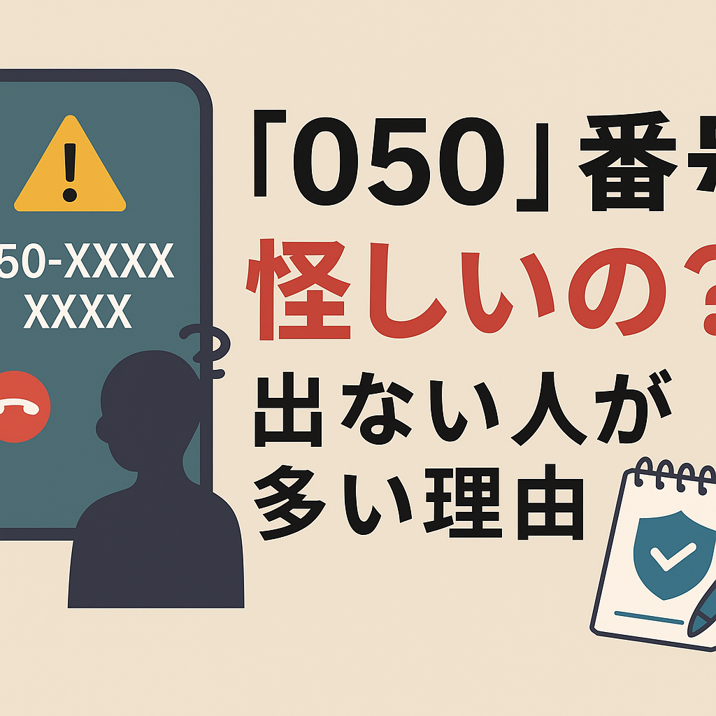 050番号は危険？それとも安全？知らないと損する着信対応法